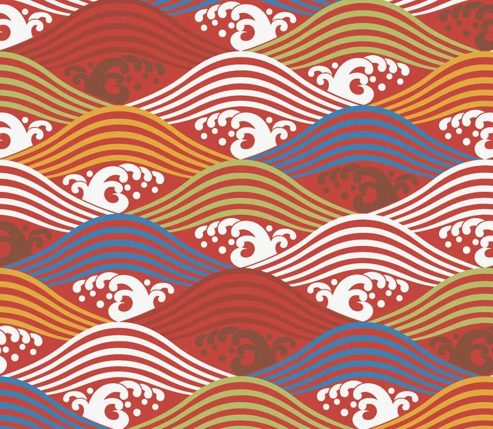 Ethnic wave. Астральный орнамент Япония. Японский орнамент раппорт. Традиционные орнаменты Японии. Японский геометрический орнамент Кикко.