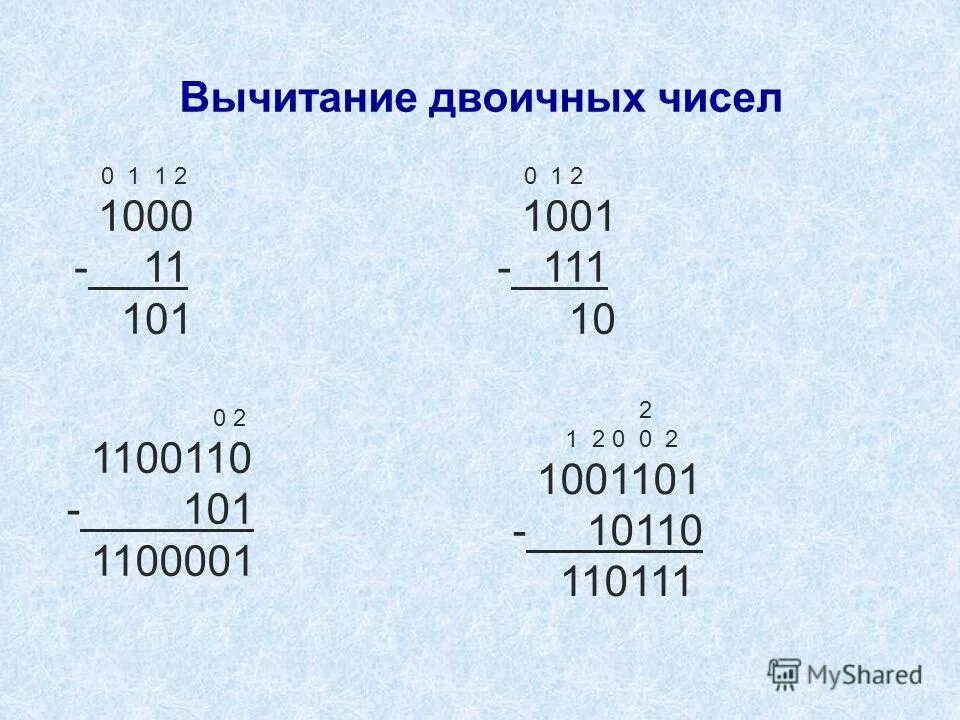 Как вычитать года