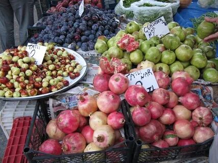 Фрукты в турции в сентябре
