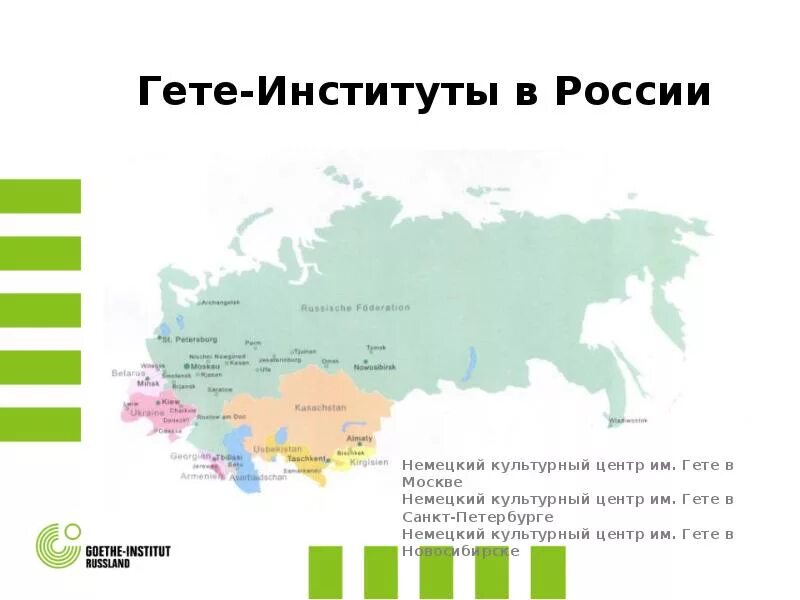 Гете в каких городах