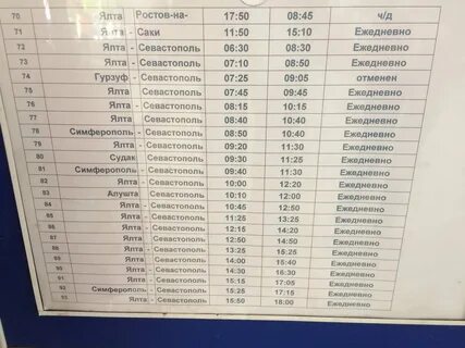 Расписание автобусов нижнегорский симферополь на завтра