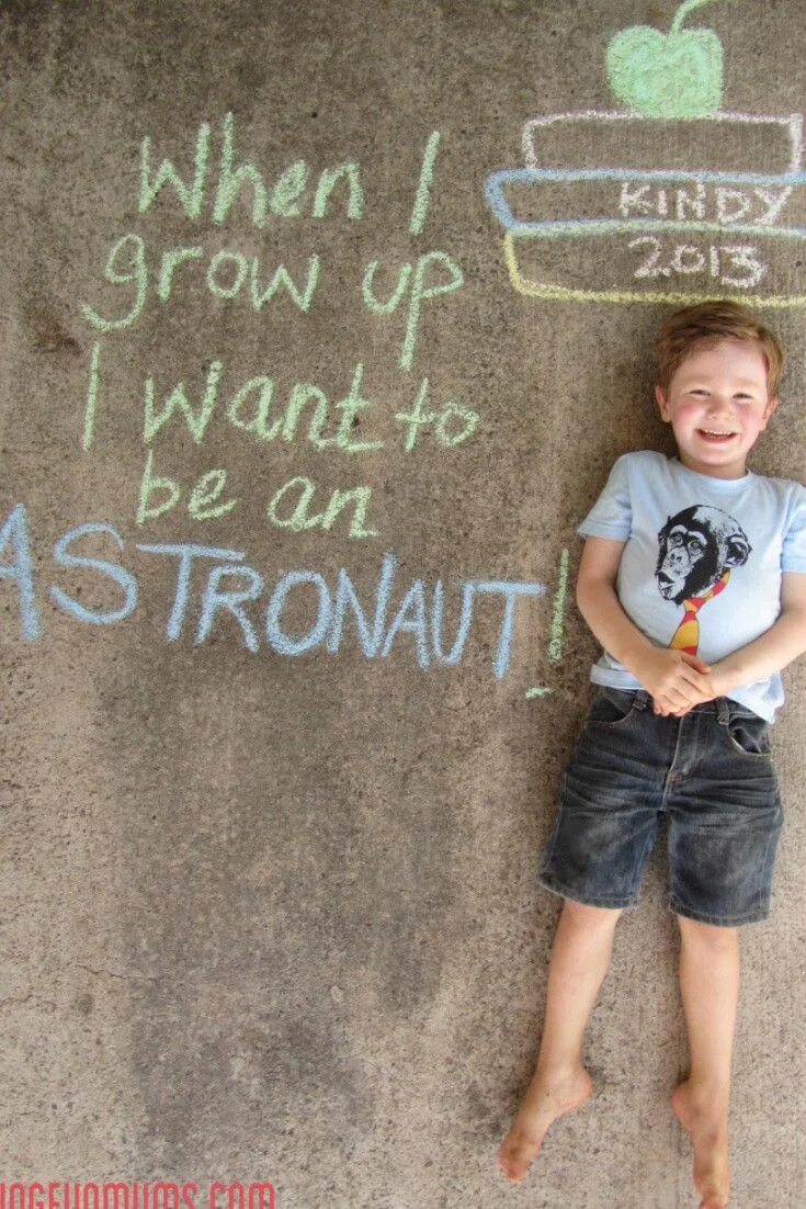 We are not going to school today. School chalk. school picture. kindergarten photo book portrait. when you go to school first day.