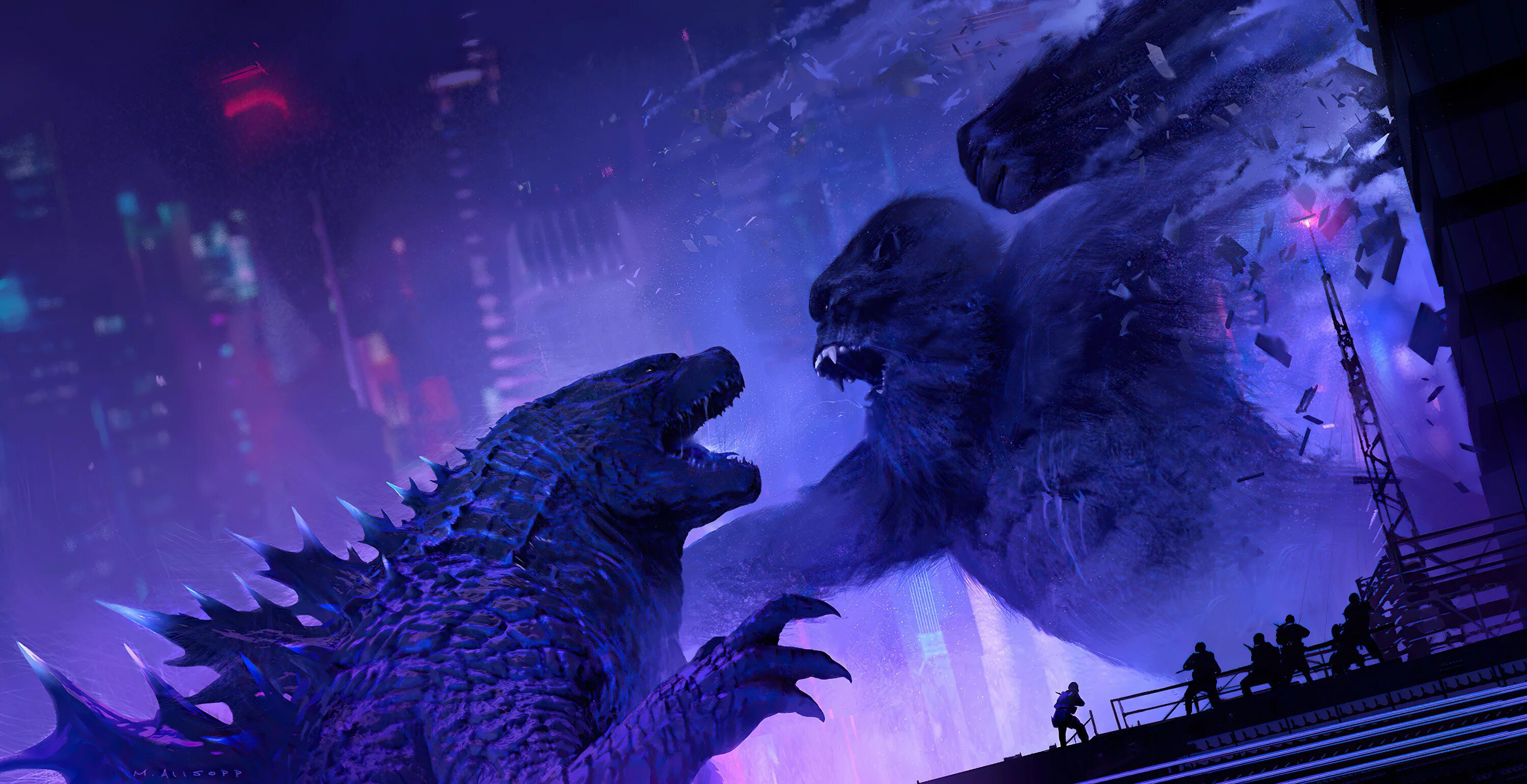 Godzilla x king kong