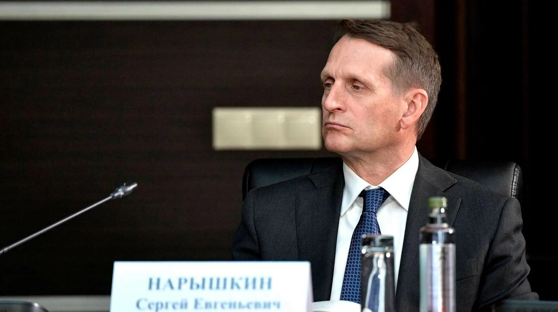 Глава свр. Нарышкин – глава службы внешней разведки.