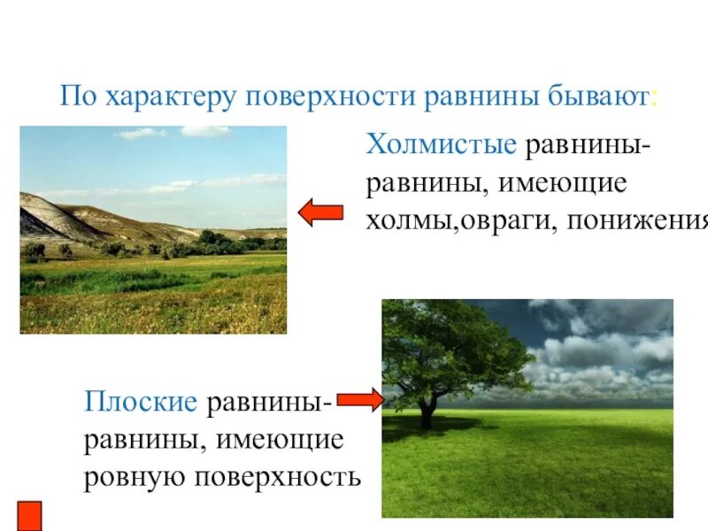 Формы поверхности бывают. Классификация равнин по высоте. Поверхность суши равнины холмы овраги. Плоские холмистые и ступенчатые равнины. Характер поверхности равнин.