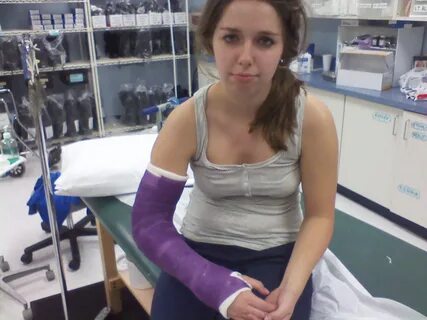 Broke with her