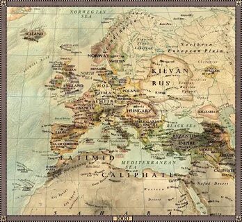 Europe in 1000 Mapas Históricos, Mapas Antigos, Idade Media, Egito Antigo, ...