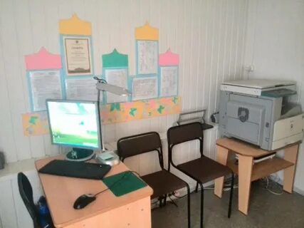 Рабочее место воспитателя детского сада