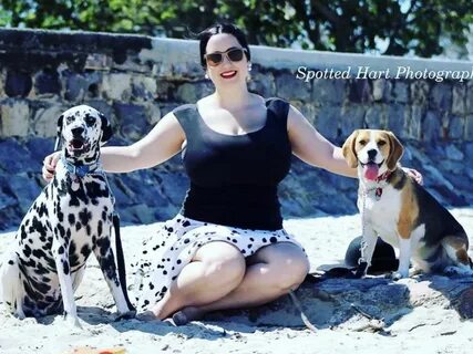 Dog lover grows some huge sweater puppies. 