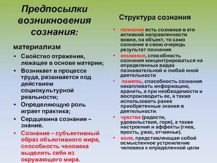 Как возникло сознание философия
