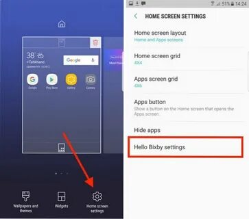 Samsung settings