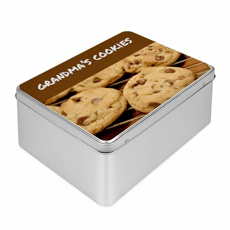 A box of biscuits. Печенье в железной коробке. cookies box. tin biscuit.