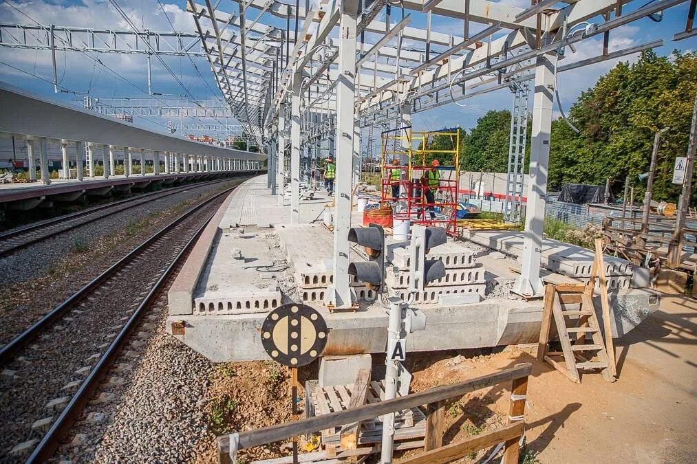 Новая станция Железнодорожная МЦД 4. Станция Лесной городок МЦД. Реконструкция станции Железнодорожная МЦД-4. Станция Лесной городок реконструкция. Реконструкция железнодорожной станции