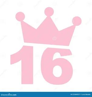 16 розовых