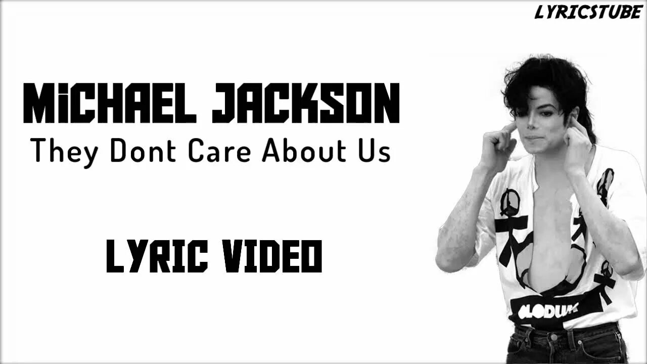 Michael jackson lyrics. They don't Care about us Michael Jackson обложка.