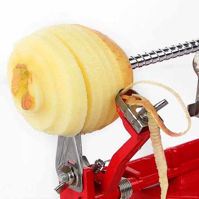 Чистка овощей и фруктов. Яблокочистка "Apple Peeler". Apple Peeler Corer Slicer. KP-031 яблокочистка Apple-Peeler-Corer-Slicer. Нож для яблокочистка Apple Peeler Corer Slicer, Яблокорезка.