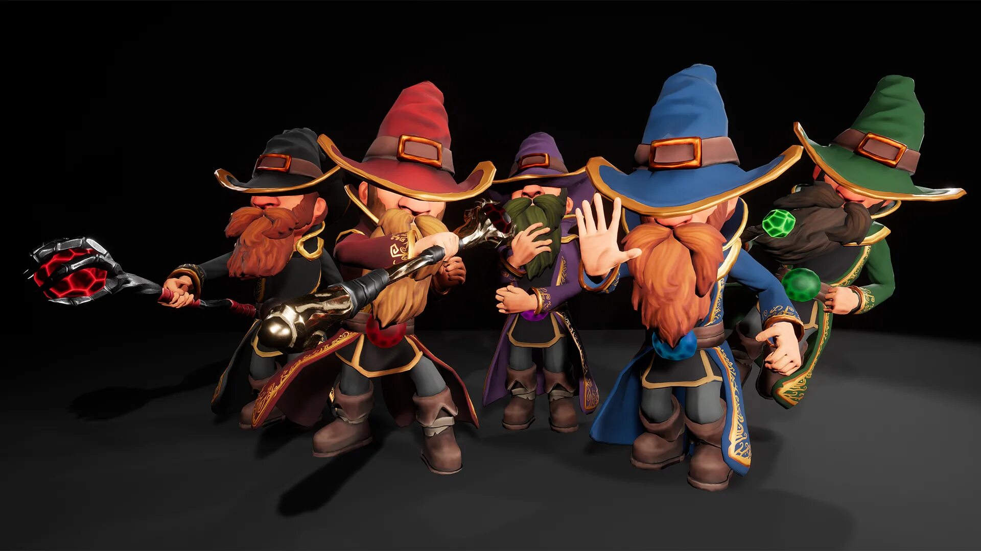 Wizard animation. Wizard animation
