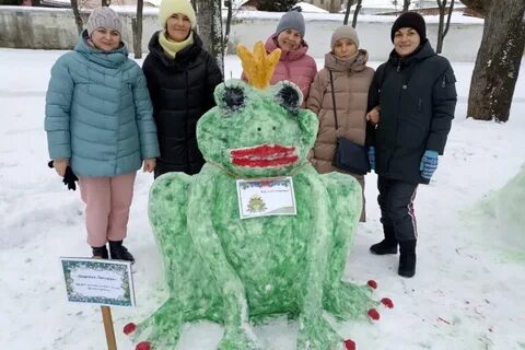 Снежный снежный конкурс