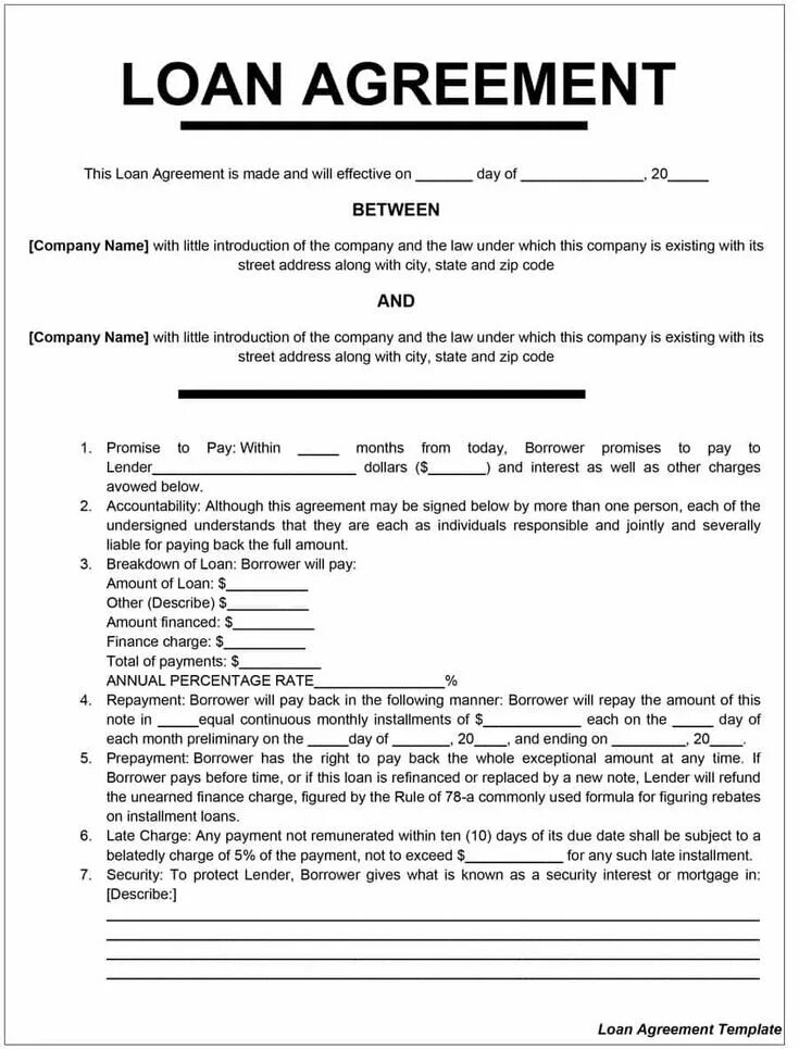 Agreement item 1. Agreement образец. Loan agreement example. Loan agreement form. Loan agreement sample.