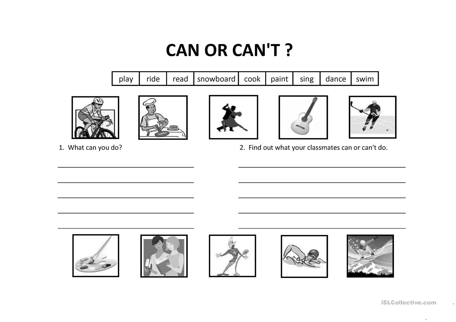 Can упражнения Worksheet. Глагол can Worksheets. Рабочий лист can. Модальные глаголы can could Worksheets. Activities i can