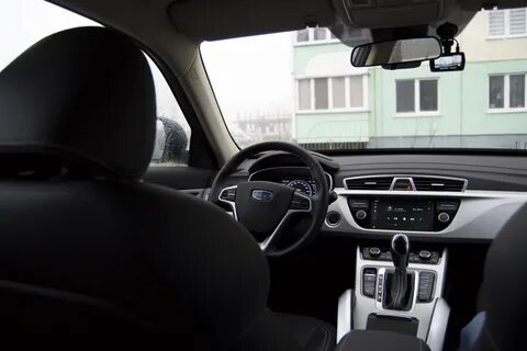 Geely atlas установка