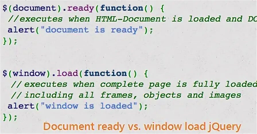 Javascript onload function. Document ready. document ready jquery. get the documents ready. document onload.