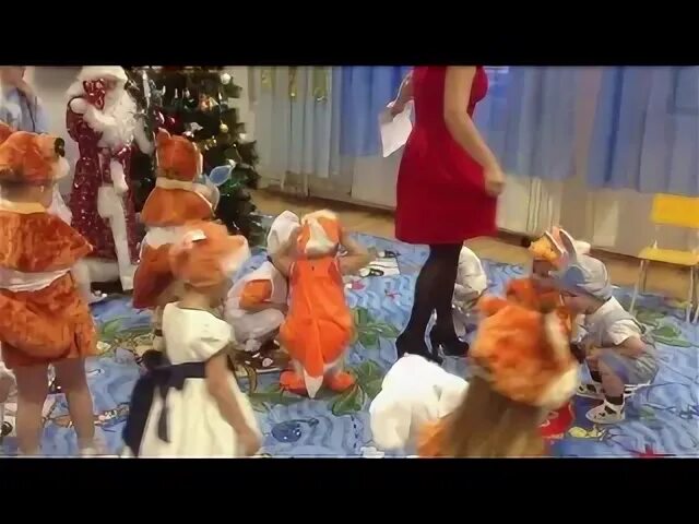 Танец белочек в детском саду видео