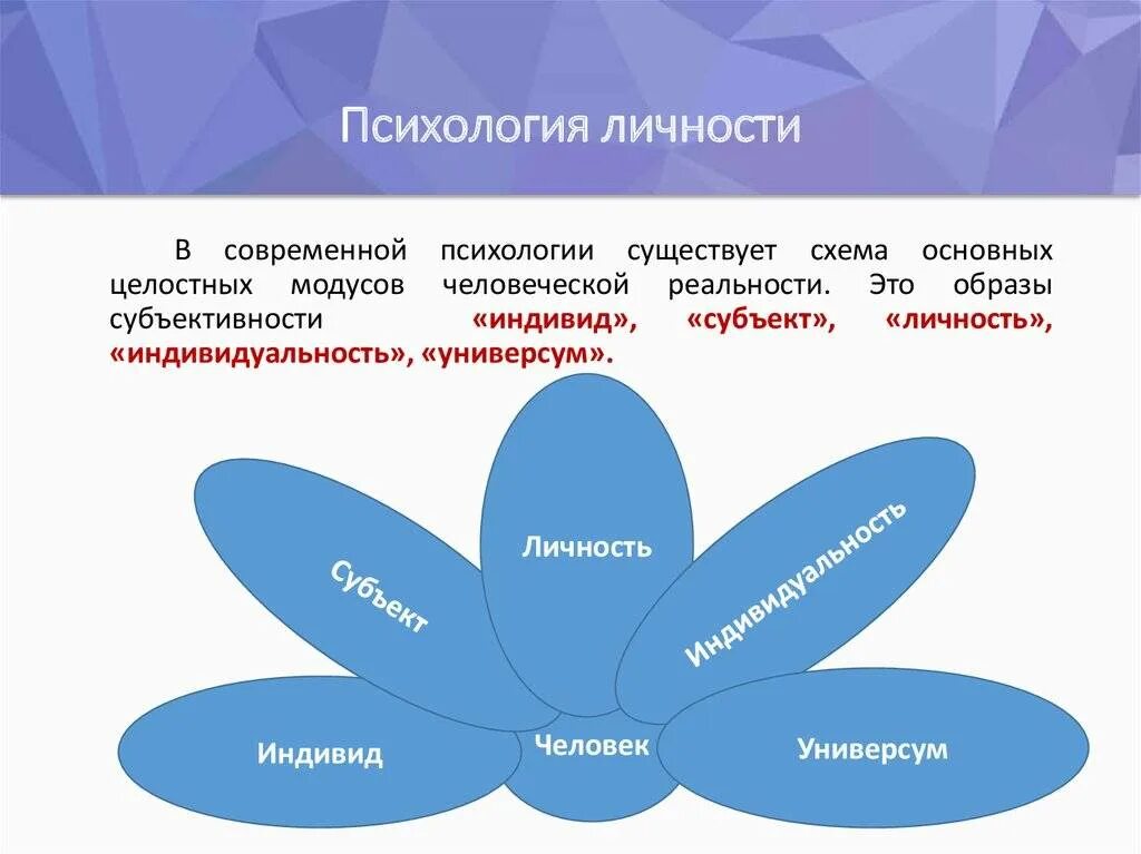 Психология личности. Основы психологии личности. Понятие личности в психологии. Социальная психология личности.