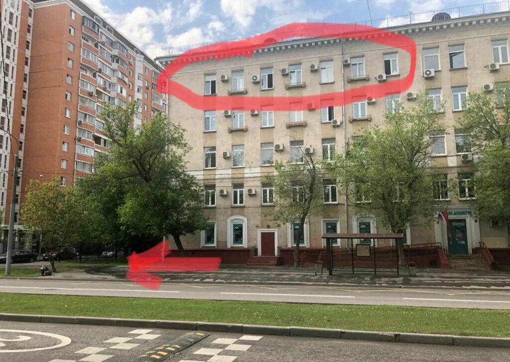 Москва, улица Зои и Александра Космодемьянских дом 6. многоквартирный дом