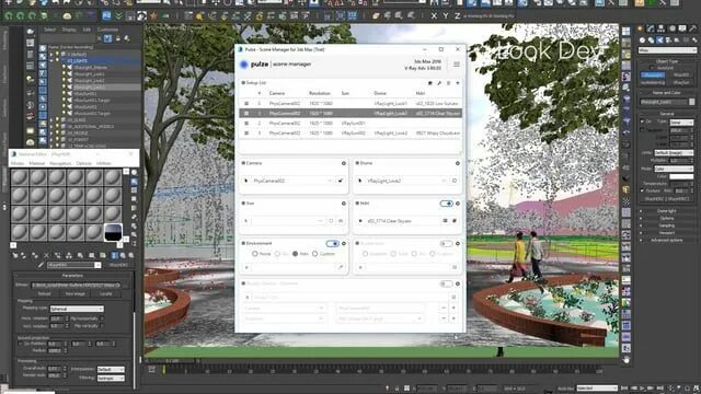 Scene manager. 3ds Max Scene Security Tools Cover.