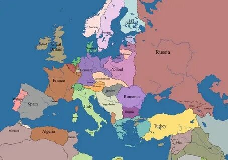 Страны европы в 1930 годы