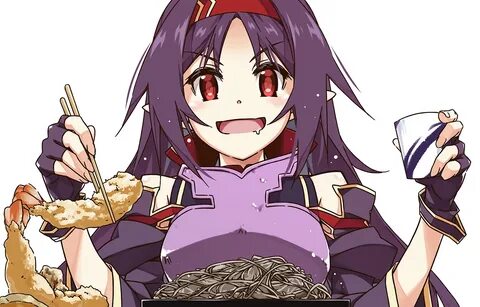 yuuki (sword art online) drawn by shikei Donmai.