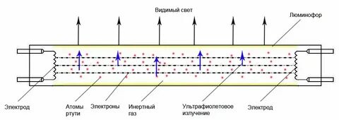 Устройство дневной лампы