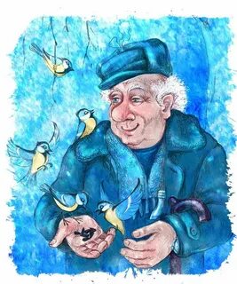 Дедушка иллюстрация