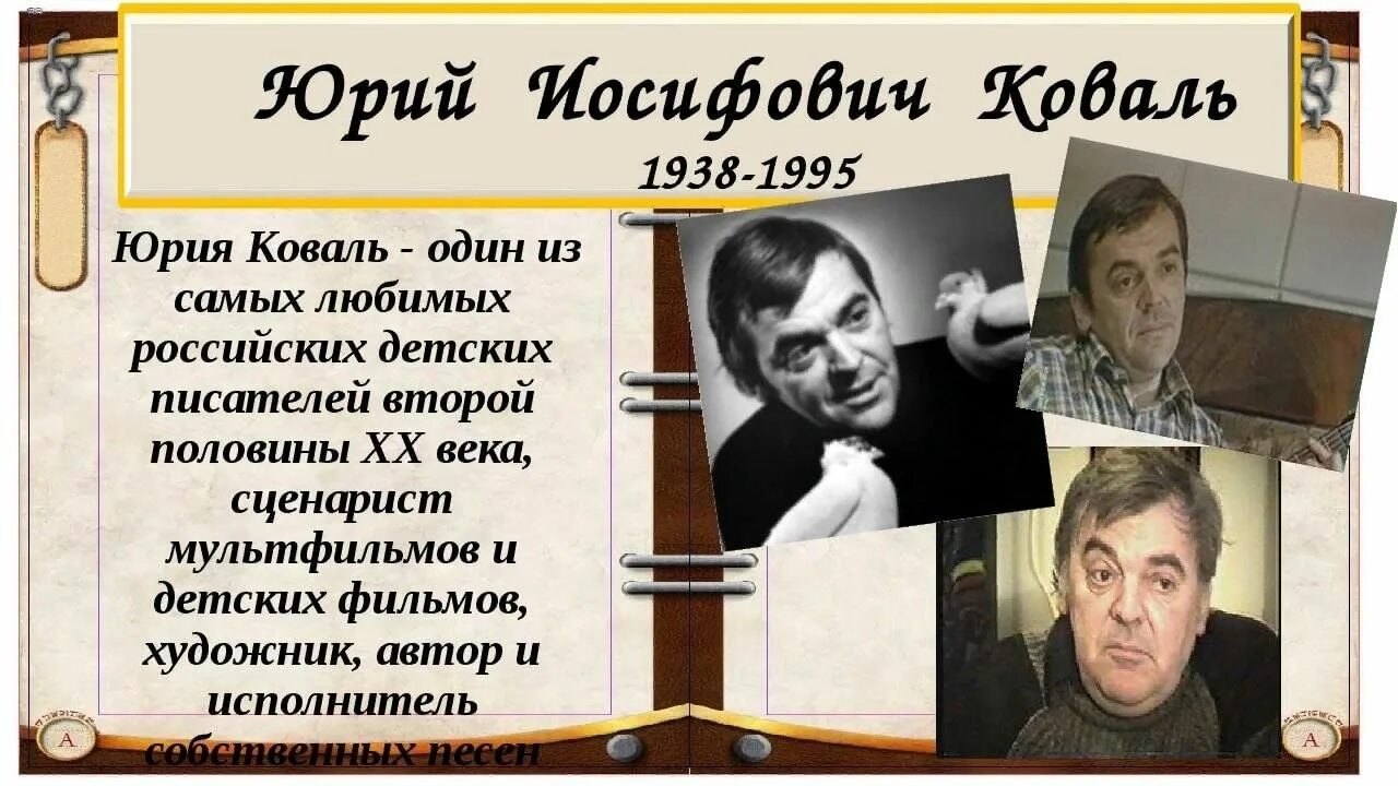 Произведения отечественных прозаиков 20 21 века темы. Писатель ю Коваль. Ю Коваль портрет писателя.