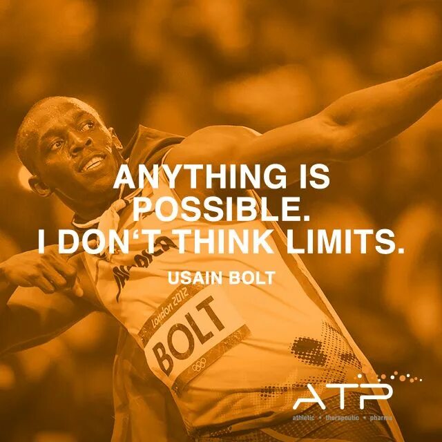 Think limited. Золотой болт мотивация 365. Anything is possible кроссовки. I am possible adidas.