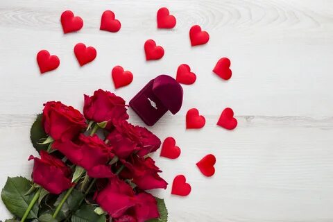 Красивые картинки с цветами сердечек