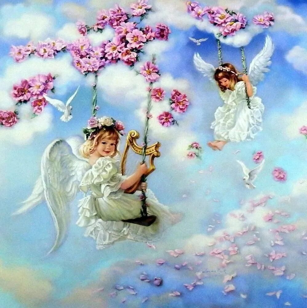 Открытки с добрым ангелом. Ангел картинки. Ангелочки в облаках. Красивый Ангелочек. Небесные ангелы.