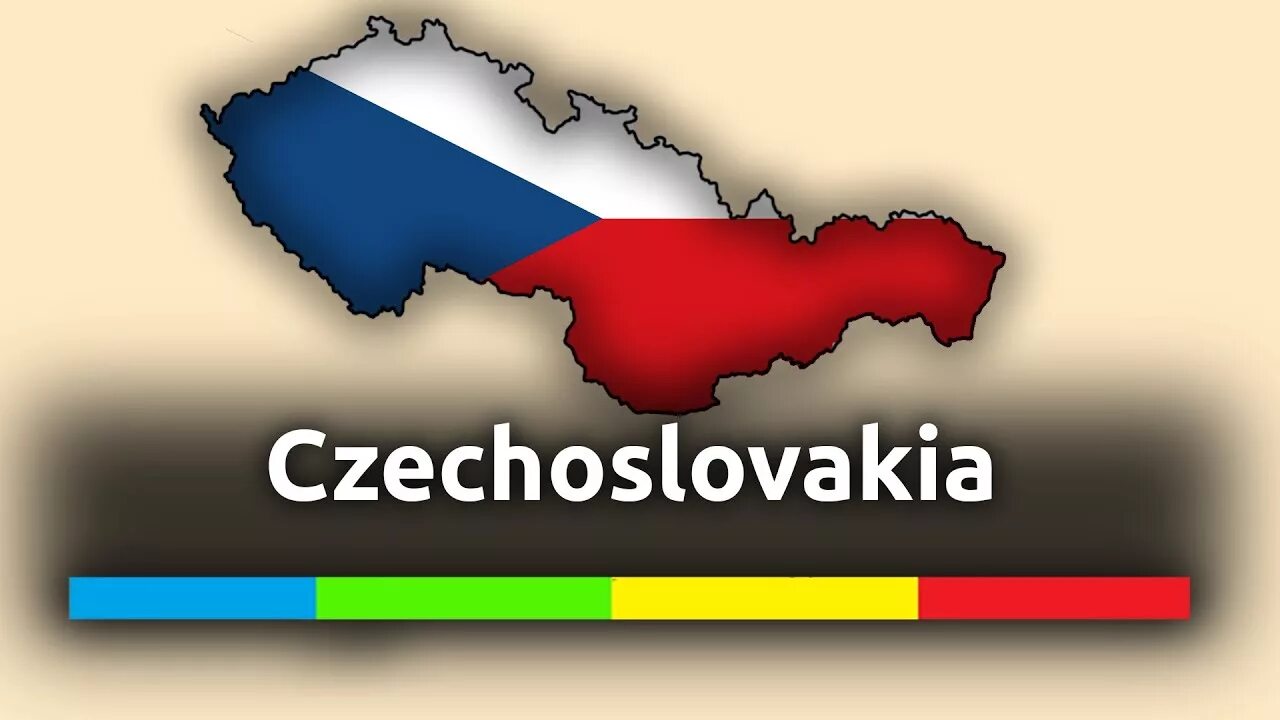 Чехословакия. Надпись Чехословакия. Флаг Чехословакии. Чехословакия на карте с флагом.