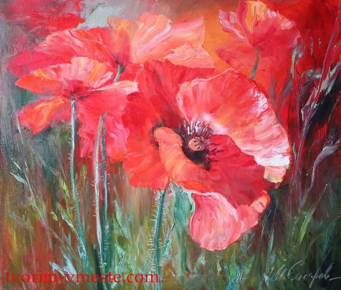 лилия торопова художник. картины игоря сахарова маки. гортензия мастихином. наталья ширяева маки. художники мастера цвета.