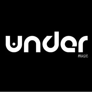 Under music