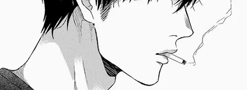 Дым из манги. Манга вишневые губы. Manga smoking. Манга smoke. Манга smoke.