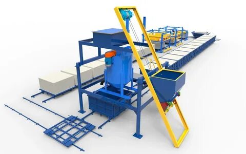 Оборудование для производства газоблоков