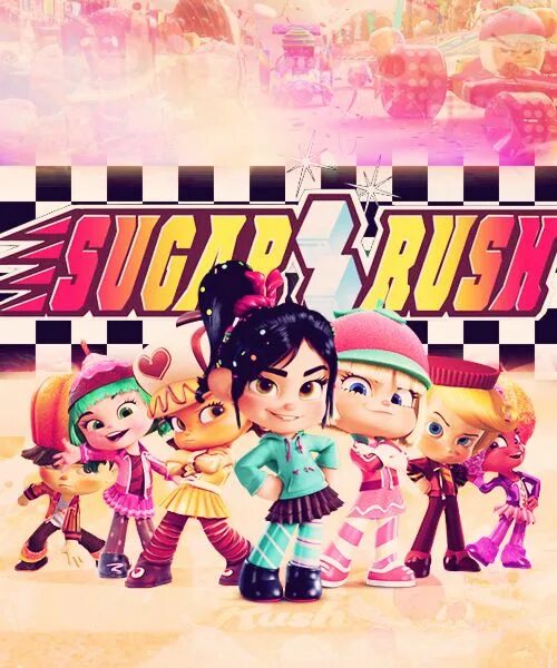 Sugar rush ru2. Ральф Sugar Rush. Сладкий Форсаж Ральф гонщицы. Ральф сладкий Форсаж игра. Сладкий Форсаж Ванилопа.