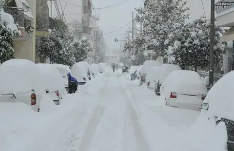 Snow in the east