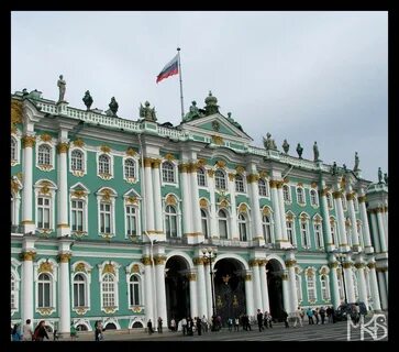 The hermitage museum is in st petersburg
