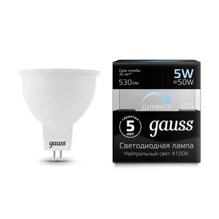 Светодиодные лампы gauss 3000к