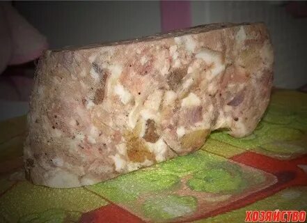 Рецепт прессованной свиной головы