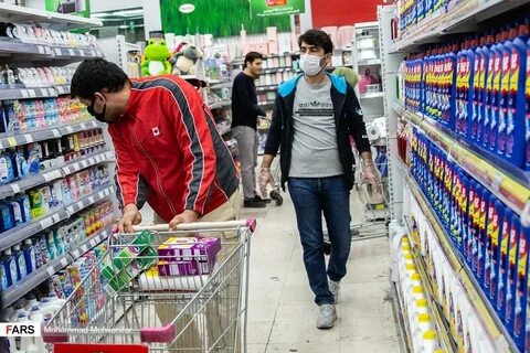 There are people in the shop