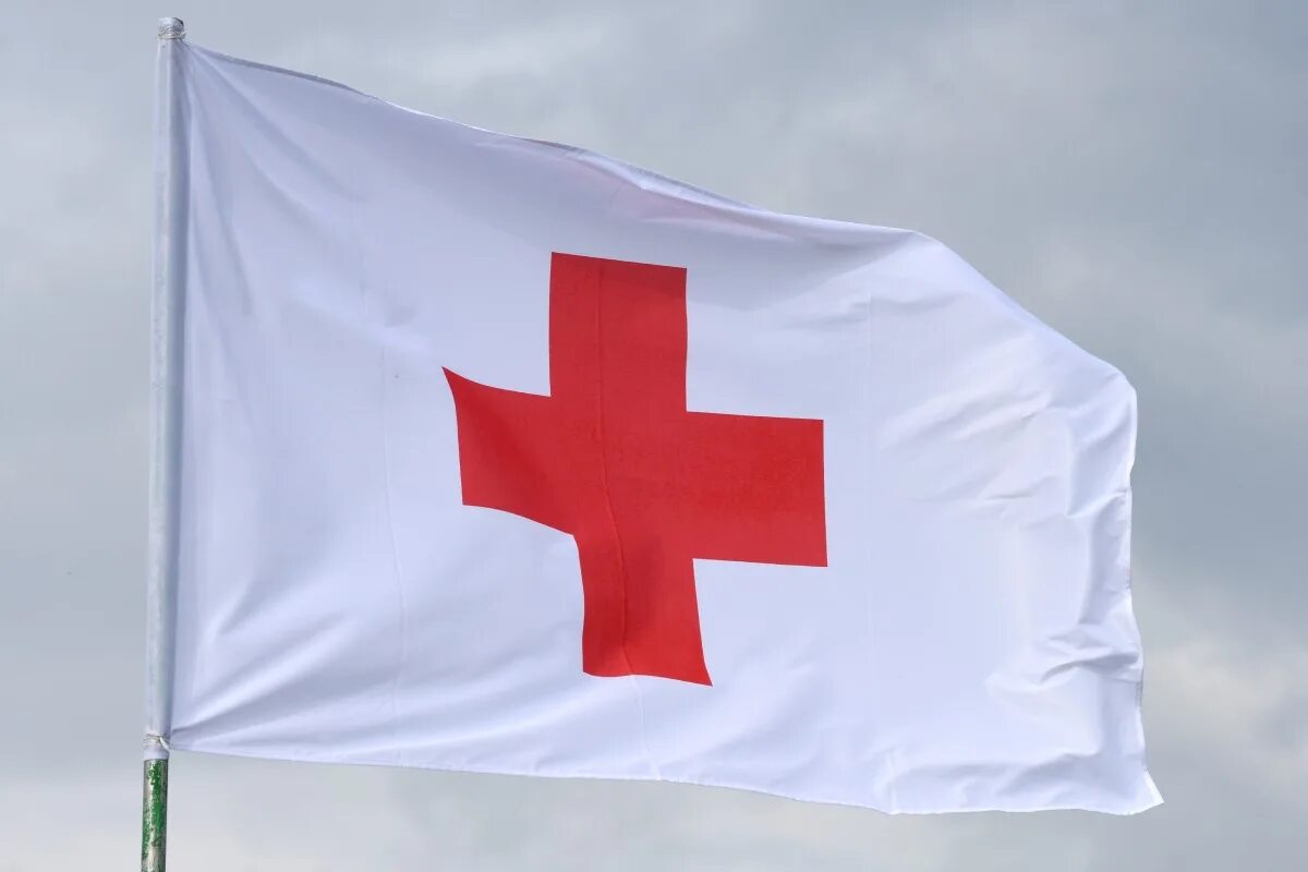 Red cross flag